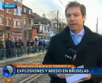 Explosiones y miedo en Bruselas