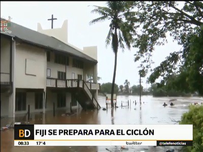 Fiji se prepara para un ciclón