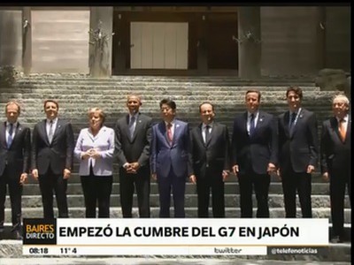 Comenzó en Japón la cumbre del Grupo de los 7