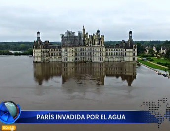 París, invadida por el agua