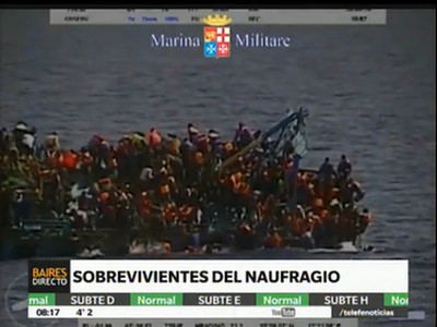 Llegan a Italia los sobrevivientes del último naufragio