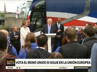 Vota el Reino Unido si permanece o no en la UniónEuropea