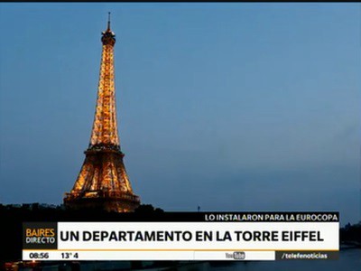 Un departamento en la Torre Eiffel