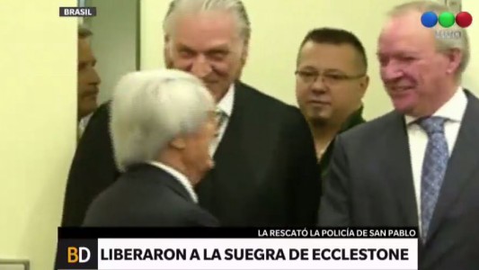 Rescataron a la suegra de Ecclestone por la que pedían u$s 40 millones