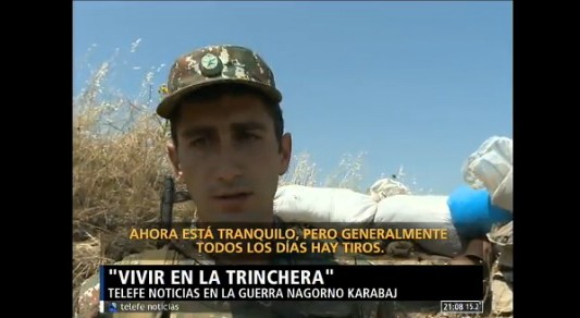 Vivir en la trinchera:  la guerra de Nagorno Karabaj, desde adentro