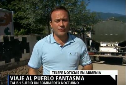 Telefe Noticias en Armenia: visita a Talish, el pueblo fantasma