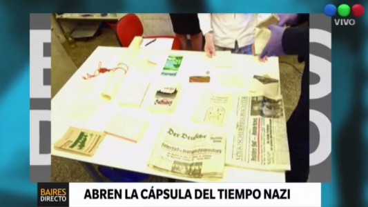 Revelan el contenido de una cápsula del tiempo nazi hallada en Polonia