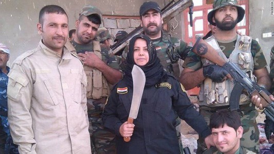 Um Hanadi es ama de casa y confiesa que "cocinó las cabezas" de los combatientes de ISIS