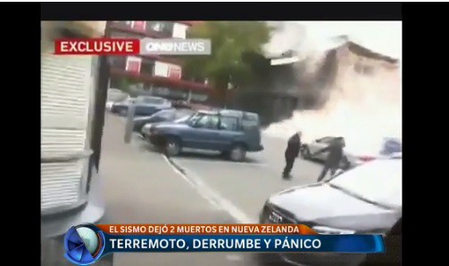 Nueva Zelanda: registran olas de tsunami de 2 metros tras un fuerte terremoto