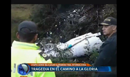 Cayó el avión que llevaba al Chapecoense a Colombia para la final de la Copa Sudamericana