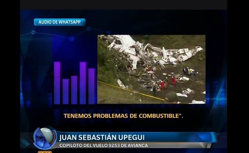 Copiloto de Avianca escuchó la conversación de la torre de control con el avión del Chapecoense