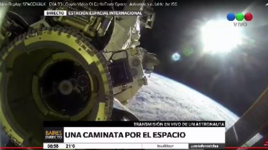 Una caminata por el espacio