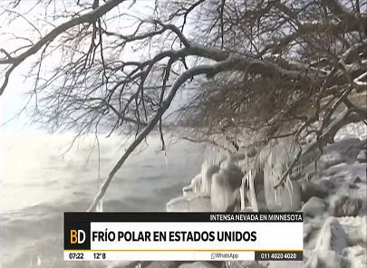 Frío polar en Estados Unidos