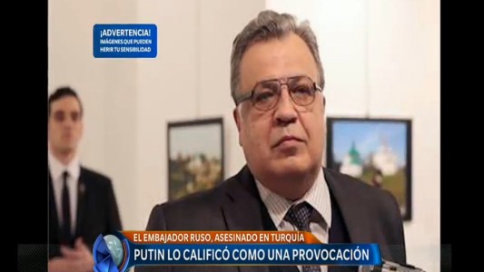 Putin condenó el crimen del embajador ruso en Turquía: "Los bandidos lo sentirán en sus propias carnes"