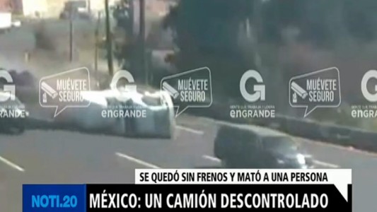 México: un camión descontrolado