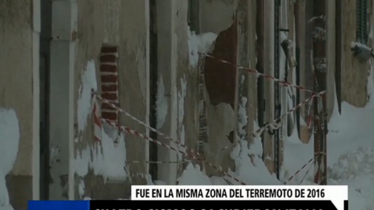 Italia: un sismo de 5,3 grados vuelve a sacudir Amatrice y se siente hasta en Roma