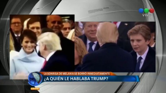 ¿A quién le hablaba Trump?