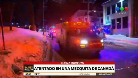 Atentado en Canadá: seis muertos en una mezquita