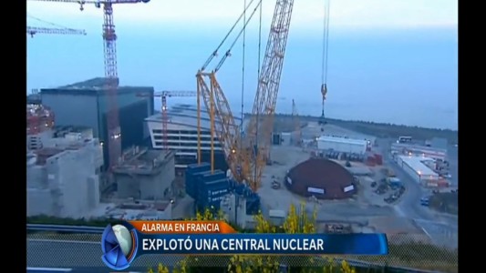 Explosión en una central nuclear de Francia