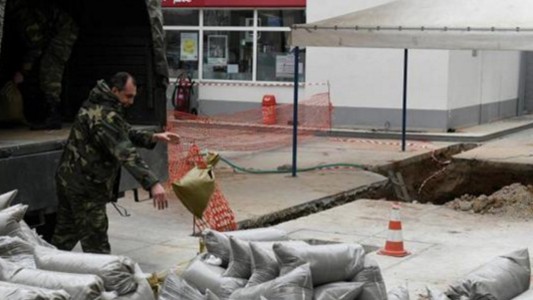 El ejército griego desactivó una bomba de la Segunda Guerra Mundial