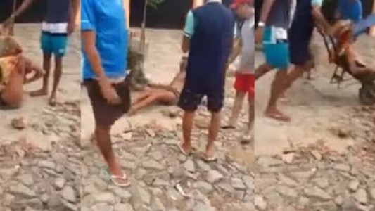 Horror en Brasil: difundieron un video de una travesti golpeada brutalmente hasta la muerte