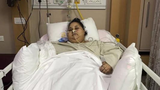 La mujer más obesa del mundo que perdió 100 kilos en la India