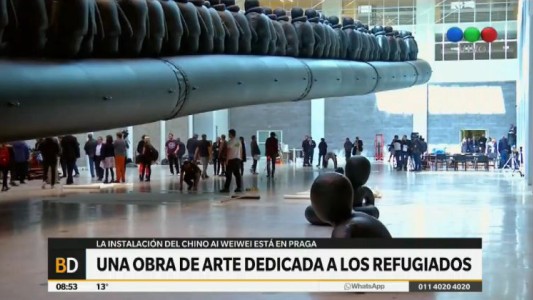 Una obra monumental sobre el drama de los refugiados