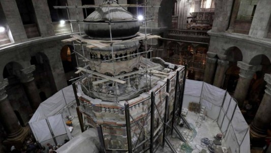 Terminaron las obras de restauración de la tumba de Jesucristo