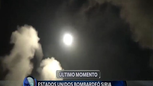 Estados Unidos bombardeó Siria