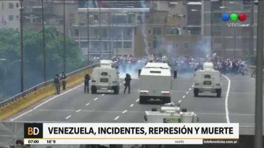 Un joven murió de un disparo en la cabeza durante las protestas en Venezuela