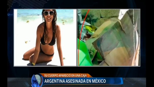 El dolor de la madre de la argentina asesinada en Playa del Carmen