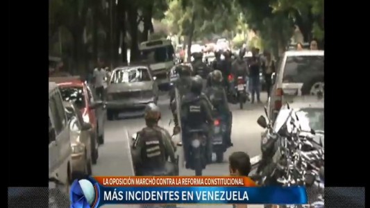 Más incidentes en Venezuela
