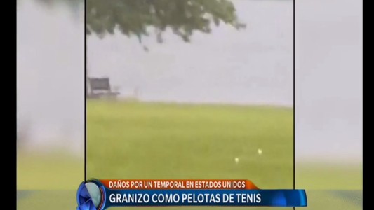 Granizo y destrozos en Arabia Saudita