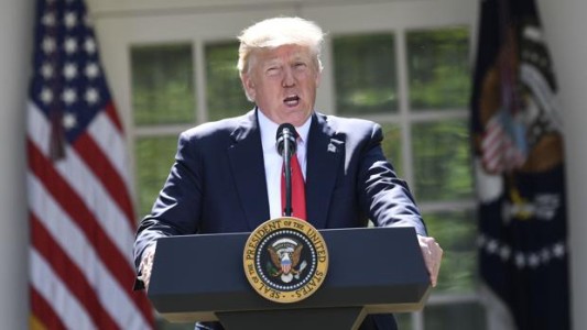 Donald Trump anunció que Estados Unidos abandona el acuerdo de París contra el cambio climático
