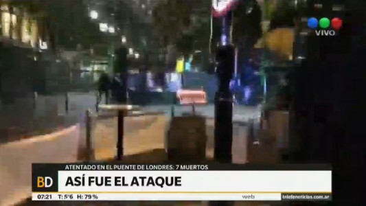 Los ataques en Londres, reflejados en dramáticos videos en las redes sociales