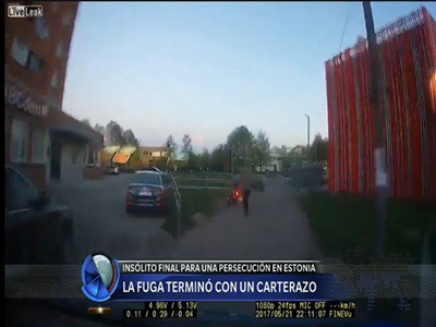 Un carterazo oportuno para ayudar a la policía