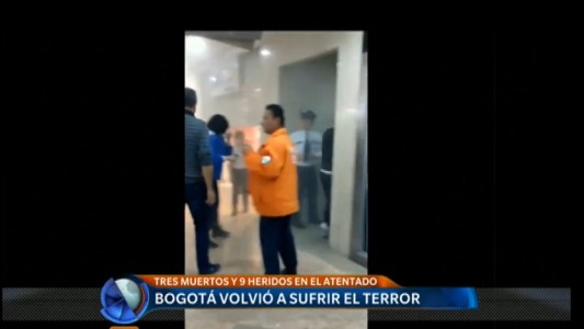 Colombia: tres muertos por un atentado en un shopping de Bogotá