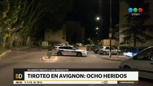 Encapuchados dispararon cerca de una mezquita en Avignon