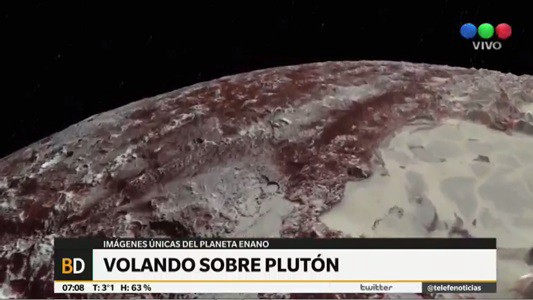 La NASA publicó nuevas imágenes de Plutón
