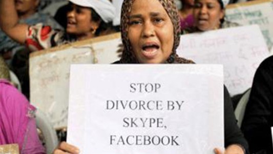 India: declaran inconstitucional que varones puedan terminar el matrimonio con sólo repetir tres veces "me divorcio"