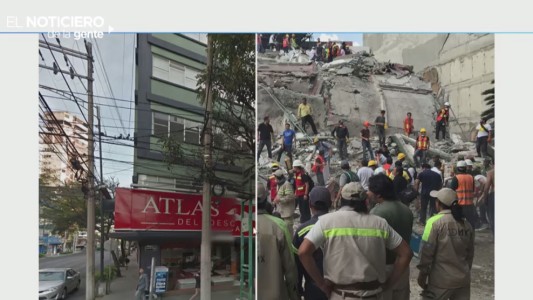 Terremoto: imágenes del antes y el después del desastre