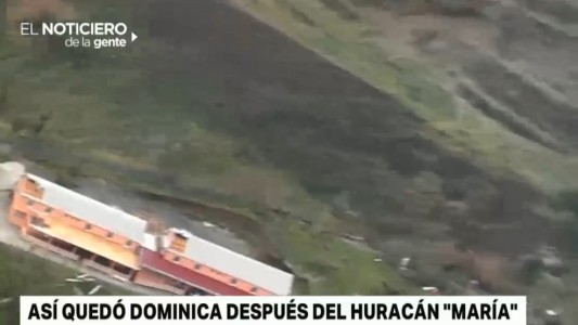 Buscan a una argentina en la isla Dominica tras el paso del huracán