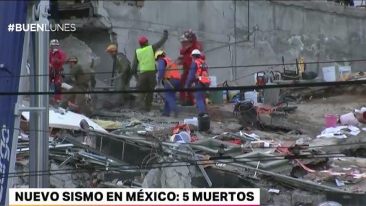 Continuaron las réplicas en México