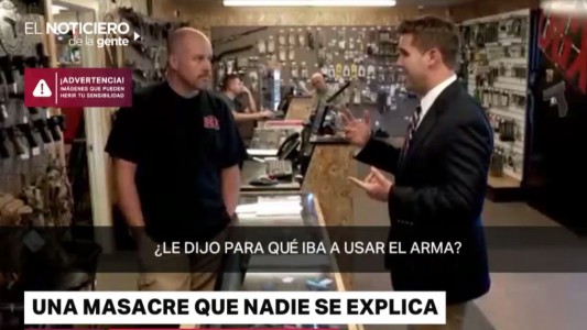 Masacre en Las Vegas: "Dijo que iba a usar el arma para hobbies"