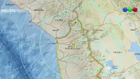 Dos sismos sacudieron el norte de Chile