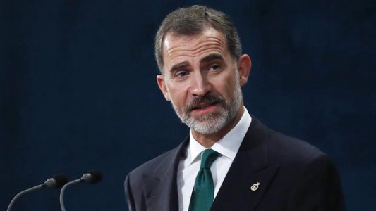 Duro mensaje del rey de España: "La secesión de Cataluña es inaceptable"