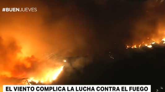 California en llamas: se complica la lucha contra el fuego