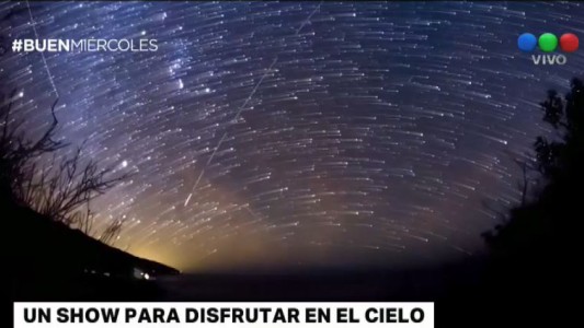 Esta noche habrá lluvia de estrellas