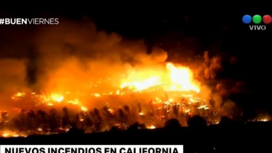 Nuevos incendios forestales en California