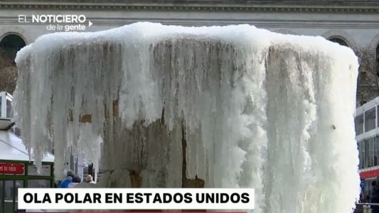 "Ciclón bomba" en Estados Unidos: se esperan temperaturas más frías que las de Marte
